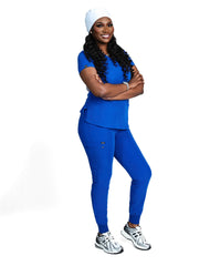 ROYAL BLUE REG.SCRUB SHIRTS